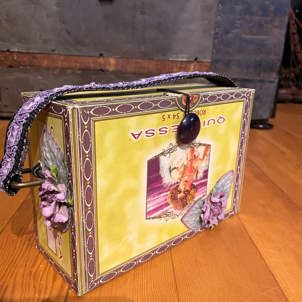 Cigar box purse